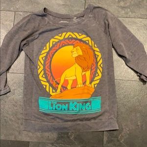 Grey Lion King shirt